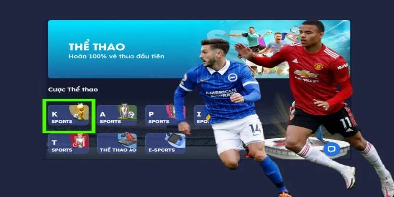 Sảnh thể thao Win79 đa dạng sản phẩm 